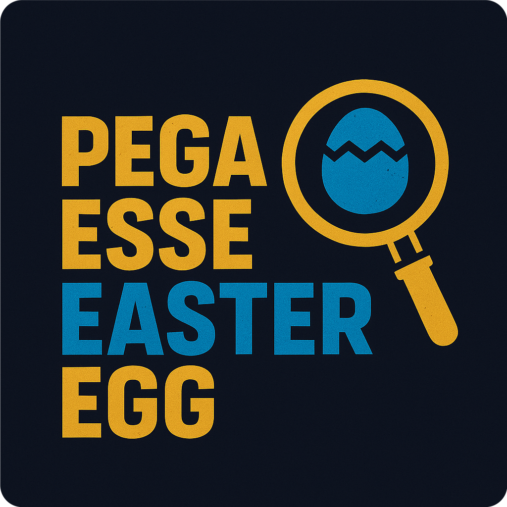 Logo Pega esse EasterEGG